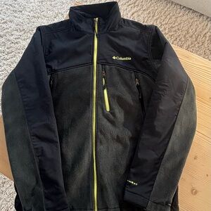 Columbia Men's Black Jacket Omni Heat Size L